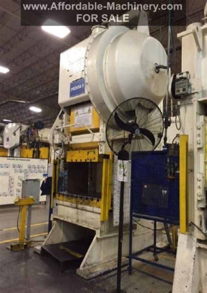 250 Ton Bliss C-250 OBI Stamping Press For Sale