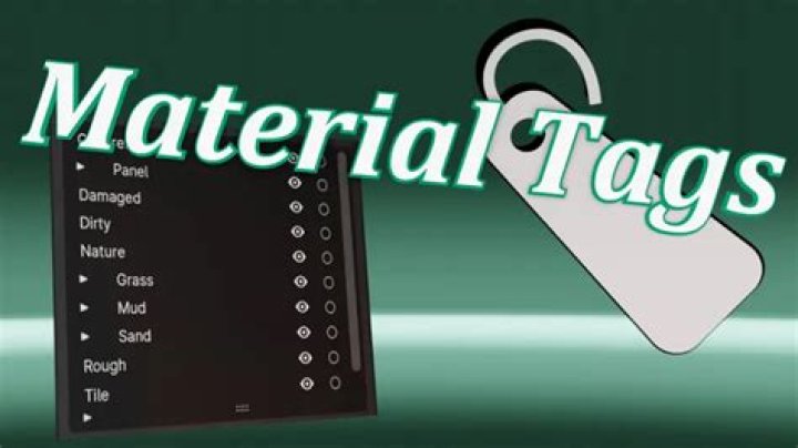 Material Tags