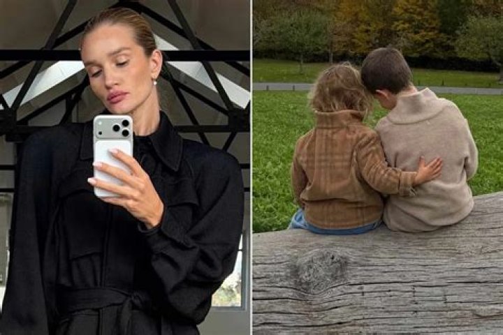 Rosie Huntington-Whiteley's Intimate Family Moment