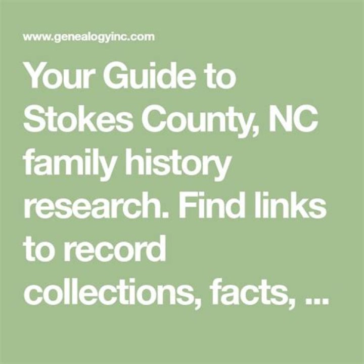 Stokes Family History
